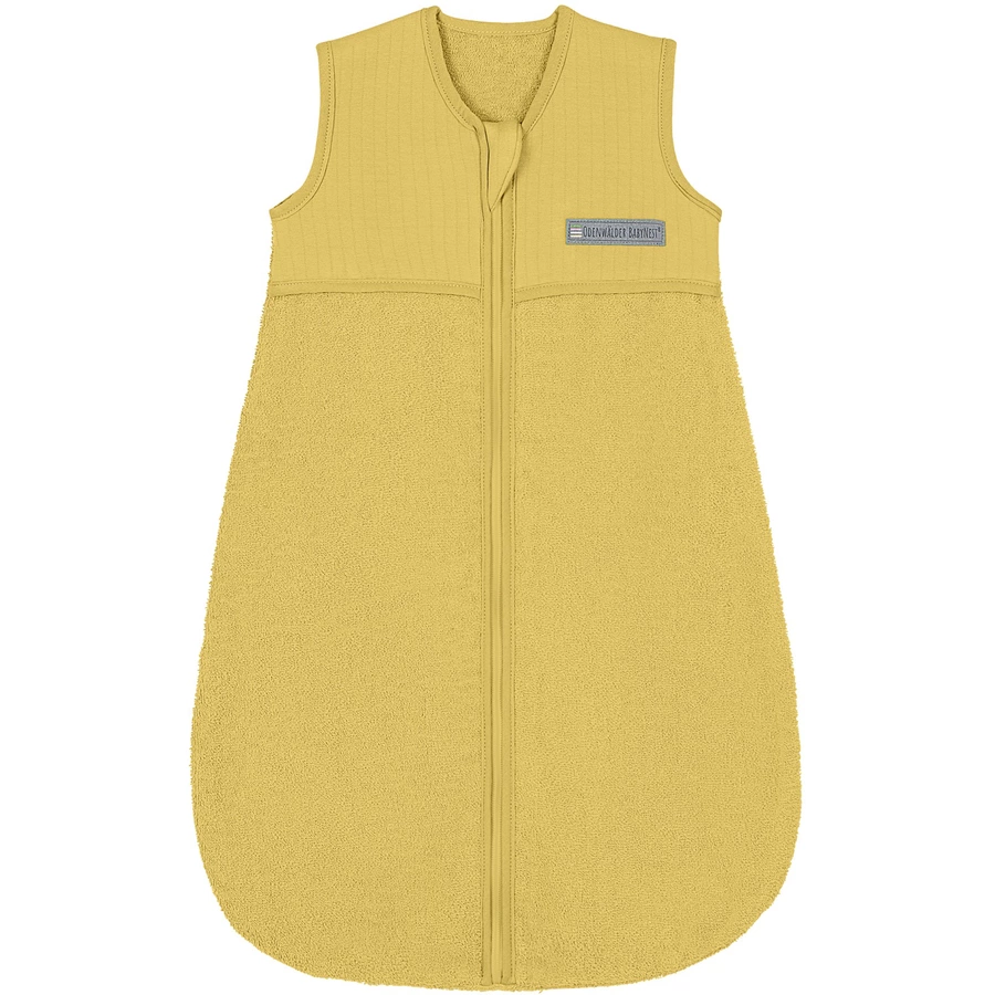 Odenwälder Frottée-Schlafsack mustard