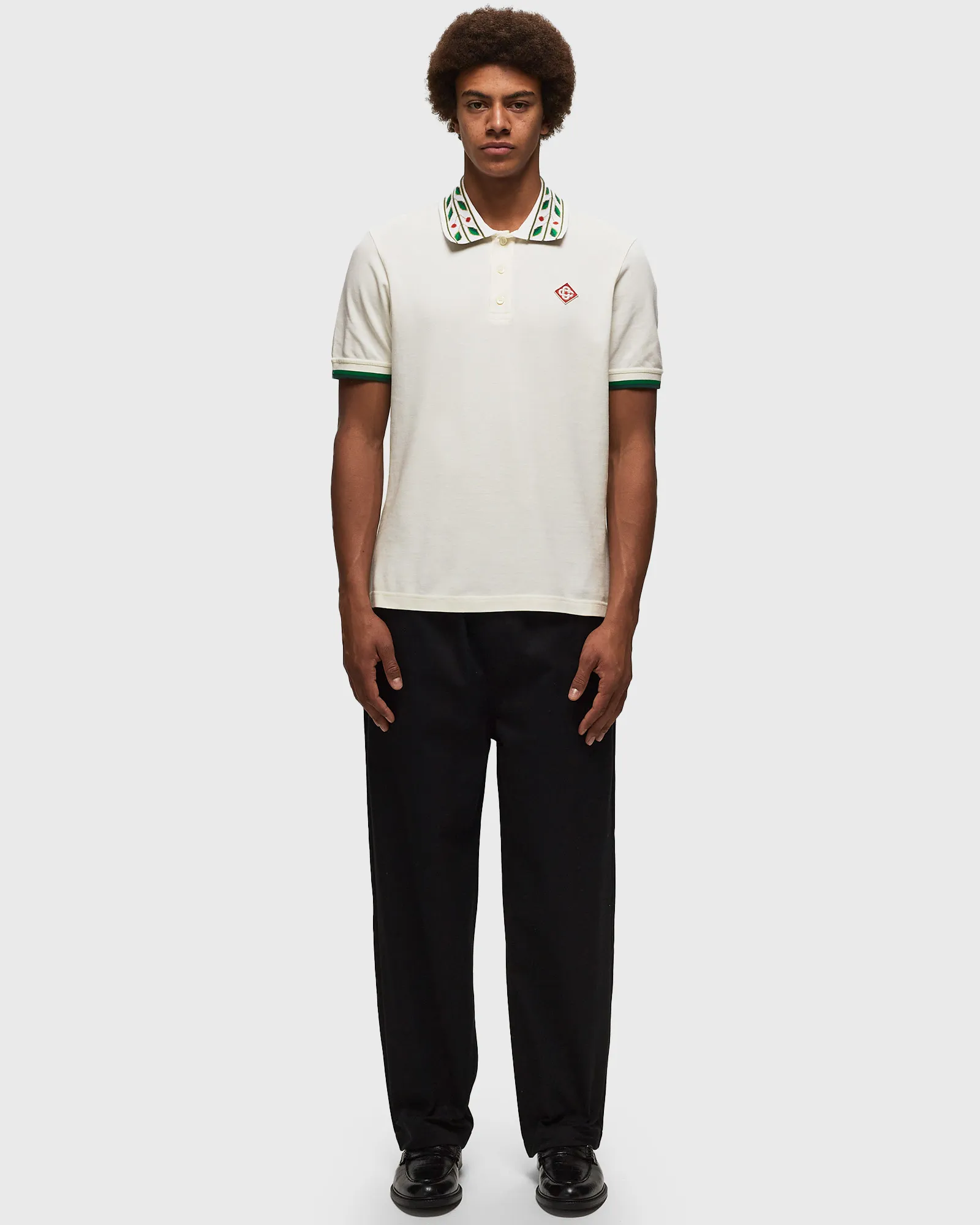 Casablanca CLASSIC LAUREL PIQUE POLO