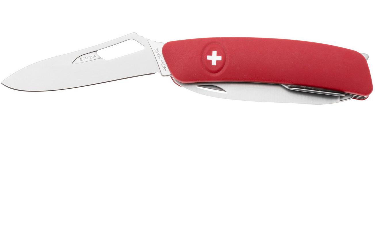 Swiza SH05 R AM, KSH.0056.1900, Red Helvetix, Zwitsers zakmes, 7 tools