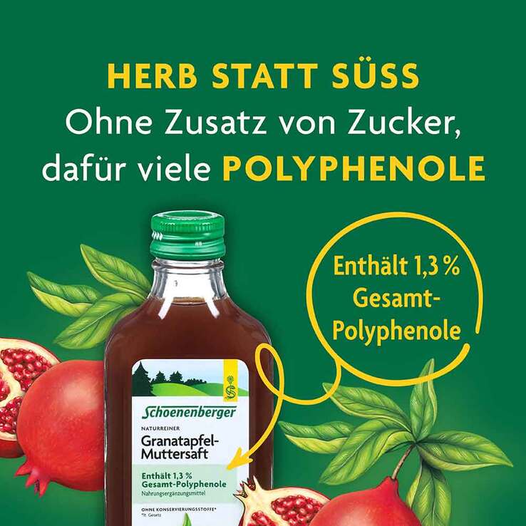 Granatapfel Muttersaft Schoenenberger, 200 ml