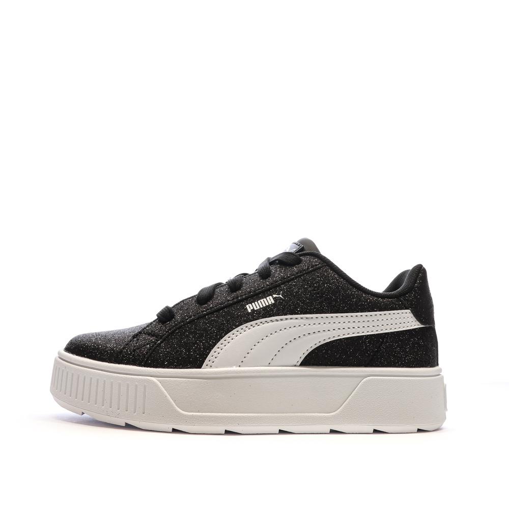 Puma Baskets Noires/Blanches Fille Puma Karmen