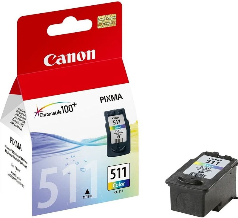 Canon CL-511 Colour inktcartridge 1 stuk(s) Origineel Cyaan, Magenta, Geel