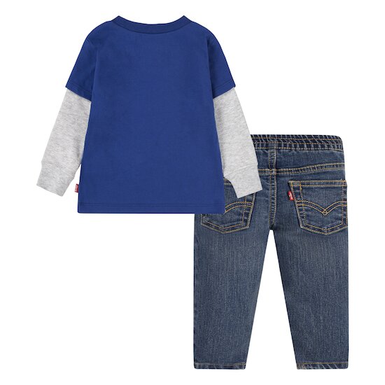 Ensemble Denim   Bleu        3 mois   de               Levi's Kids