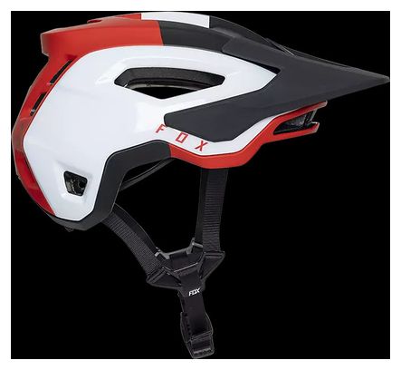 Casque Fox Speedframe Pro Klif Rouge / Blanc