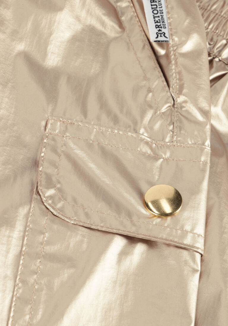 RETOUR gouden retour shorts otisha