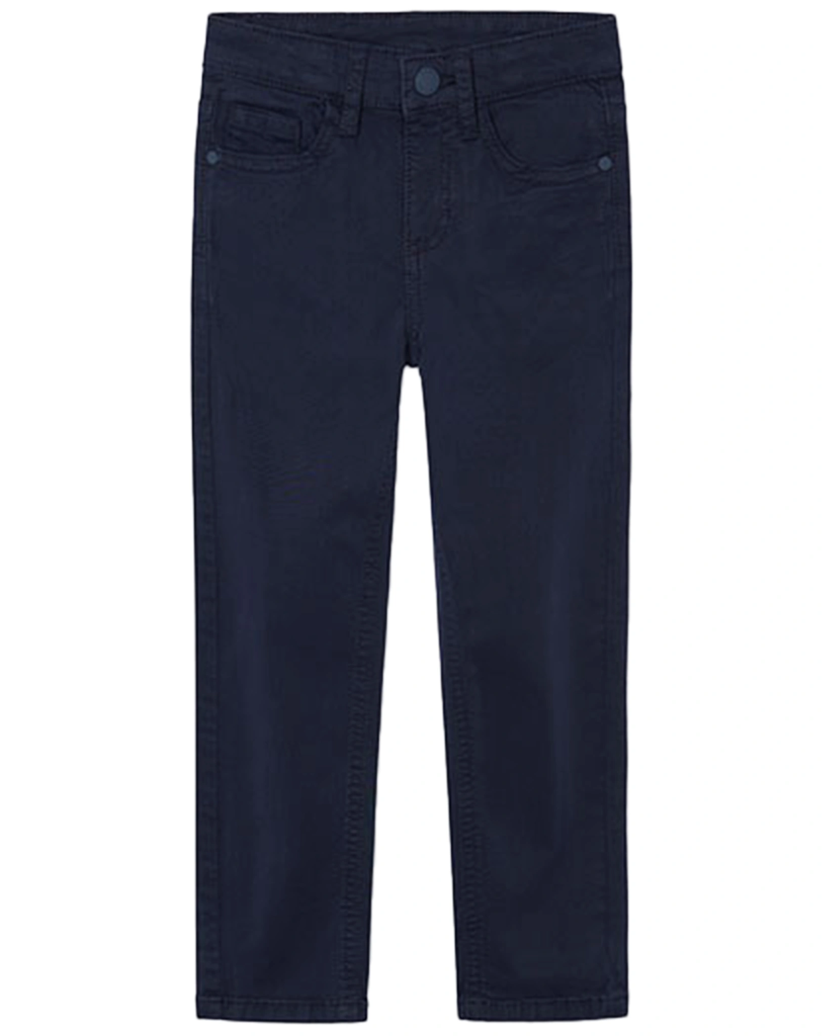 Twill-Hose SLIM FIT in marineblau