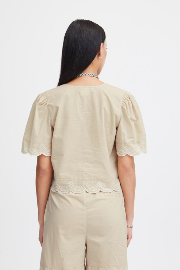 ICHI IHSAIDI SH Oxford tan
