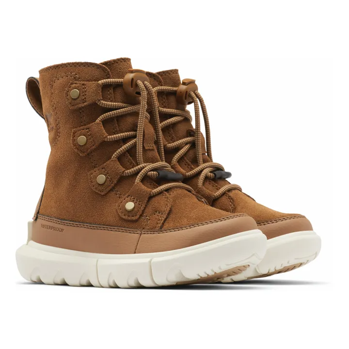 Sorel Bottes Explorer Lacets Elastiques | Marron