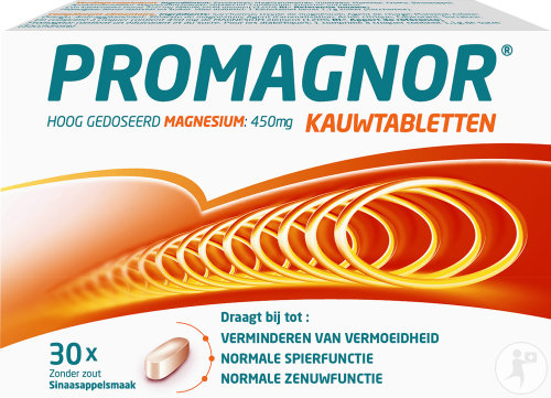 Promagnor Magnésium Hautement Dosé 450mg Comprimés À Croquer 30