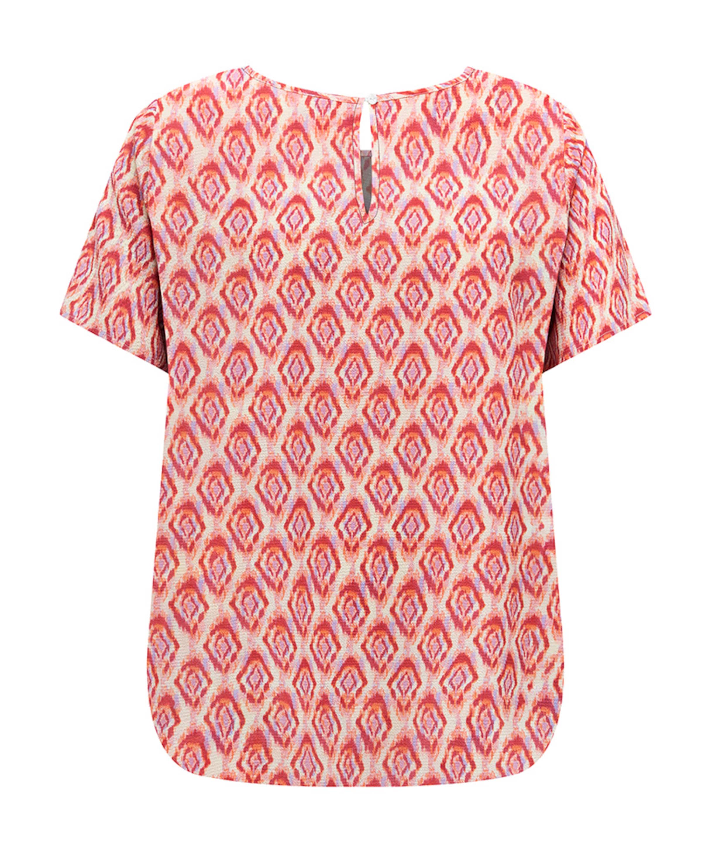 Only Carmakoma Dames T-shirt rood