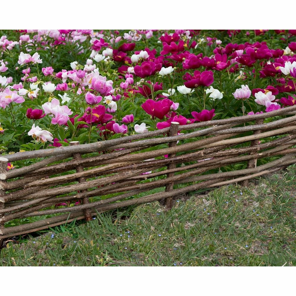 Bordure en noisetier 100cm (lot de 5)
