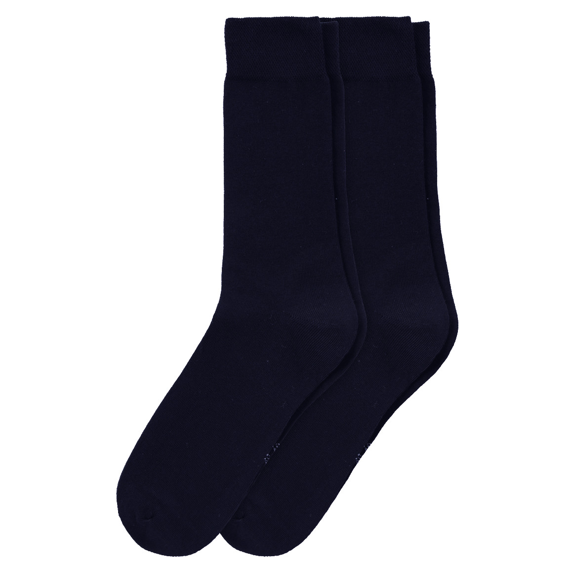 VanVaan 2 Paar Herren Socken mit Komfortbund marine