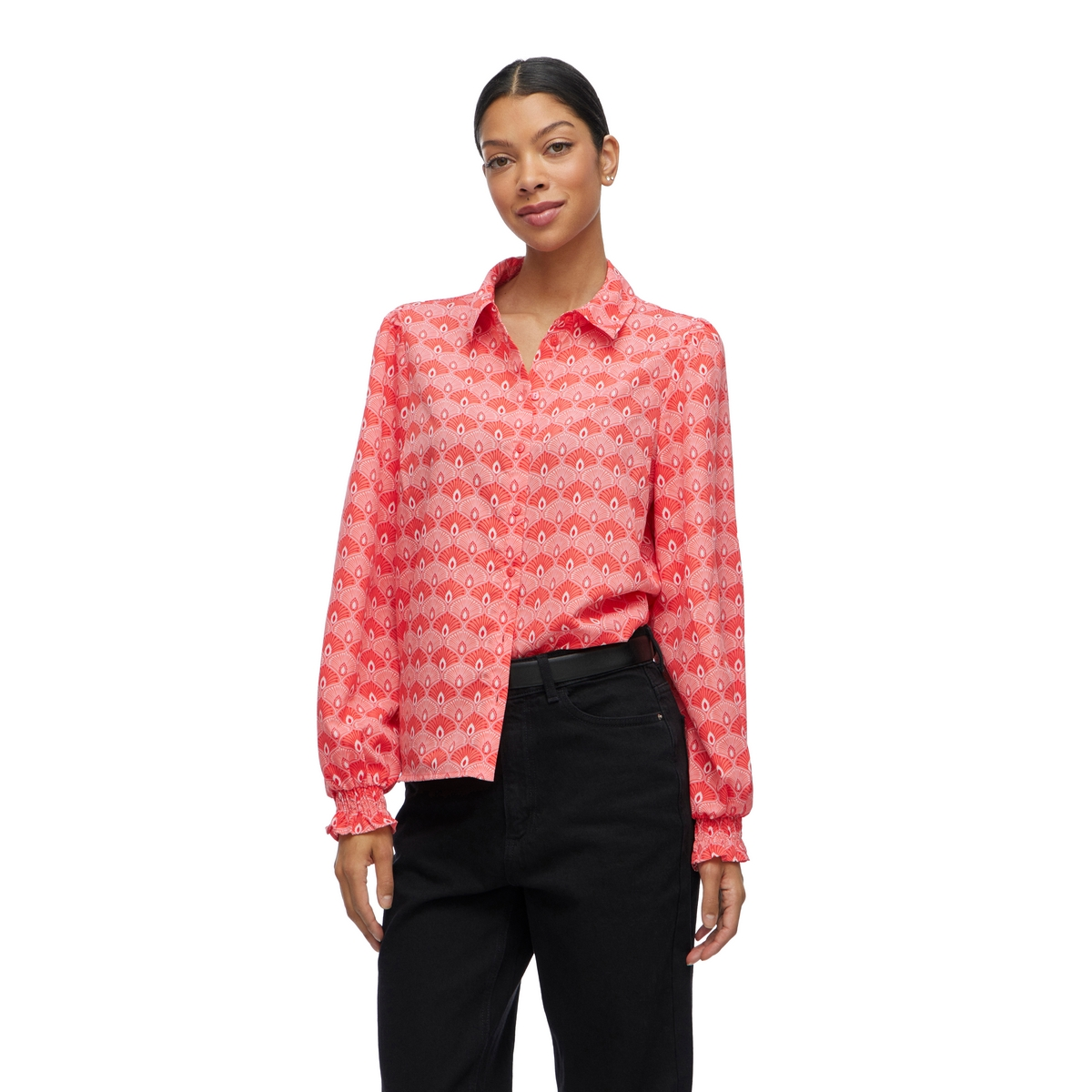 Dames Blouse OBJHOLLY