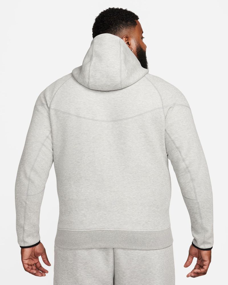 Sweat zippé à capuche Nike Sportswear Tech Fleece Gris pour homme
