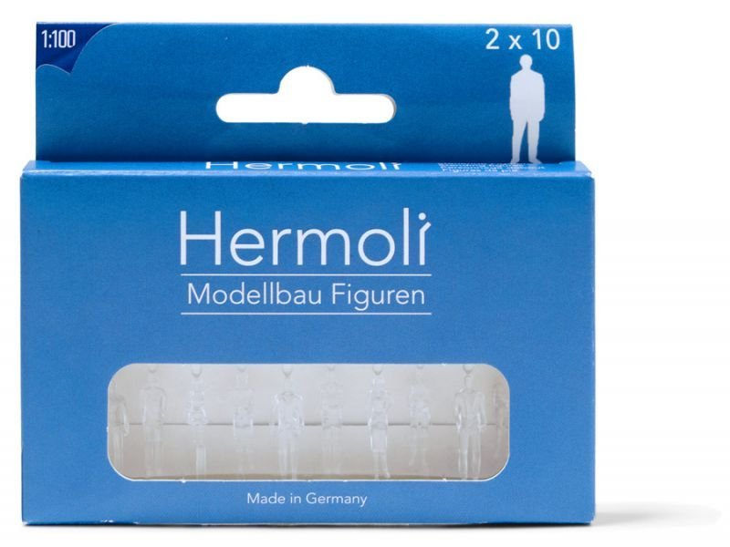 Hermoli Detail-Figuren, transparent, 1:100