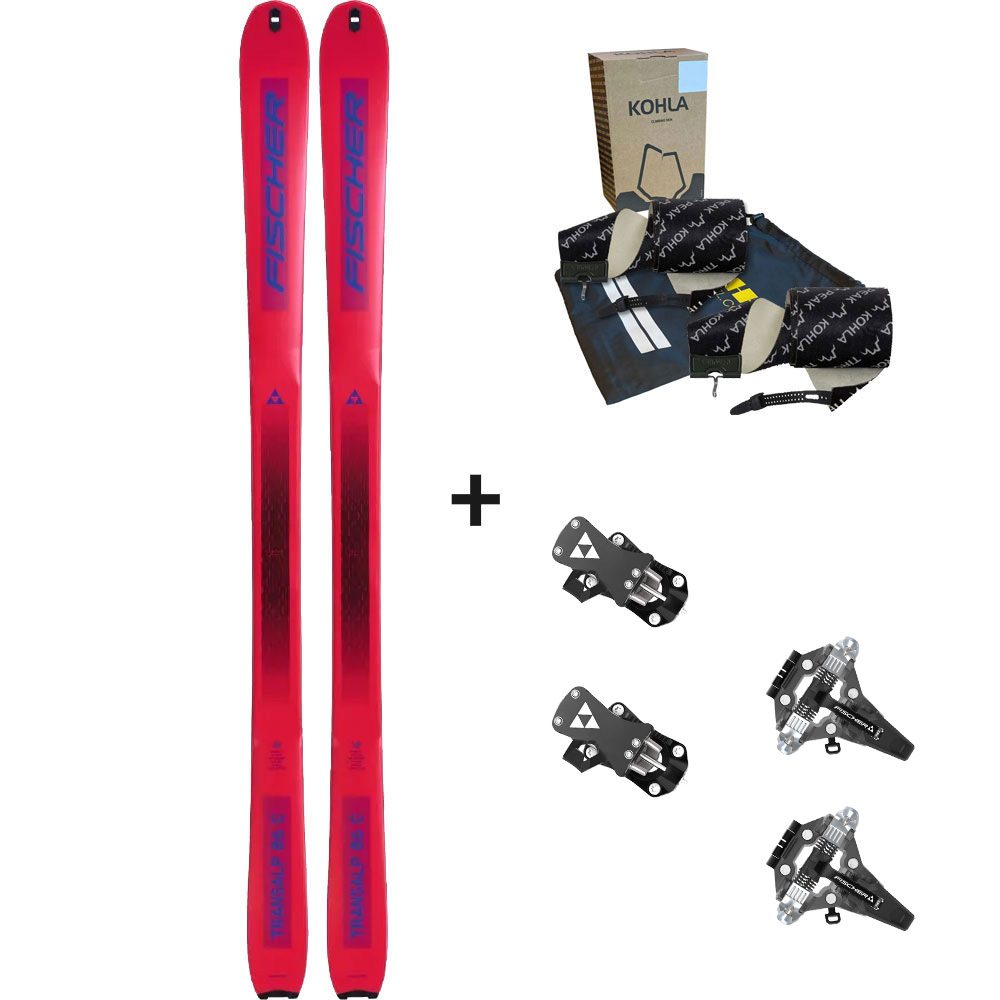 Fischer Transalp 86 Carbon 22/23 Tourenski Komplettset & Fischer Bindung & Fell