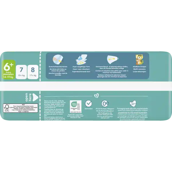 baby-dry Windeln Gr.6+ Extra Large 14-19kg Single Pack