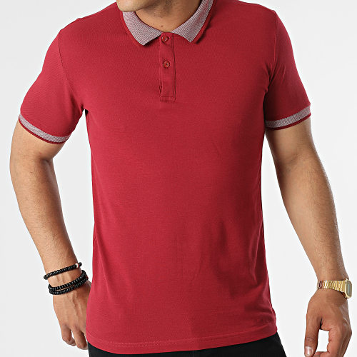 Polo Manches Courtes JP-847 Bordeaux