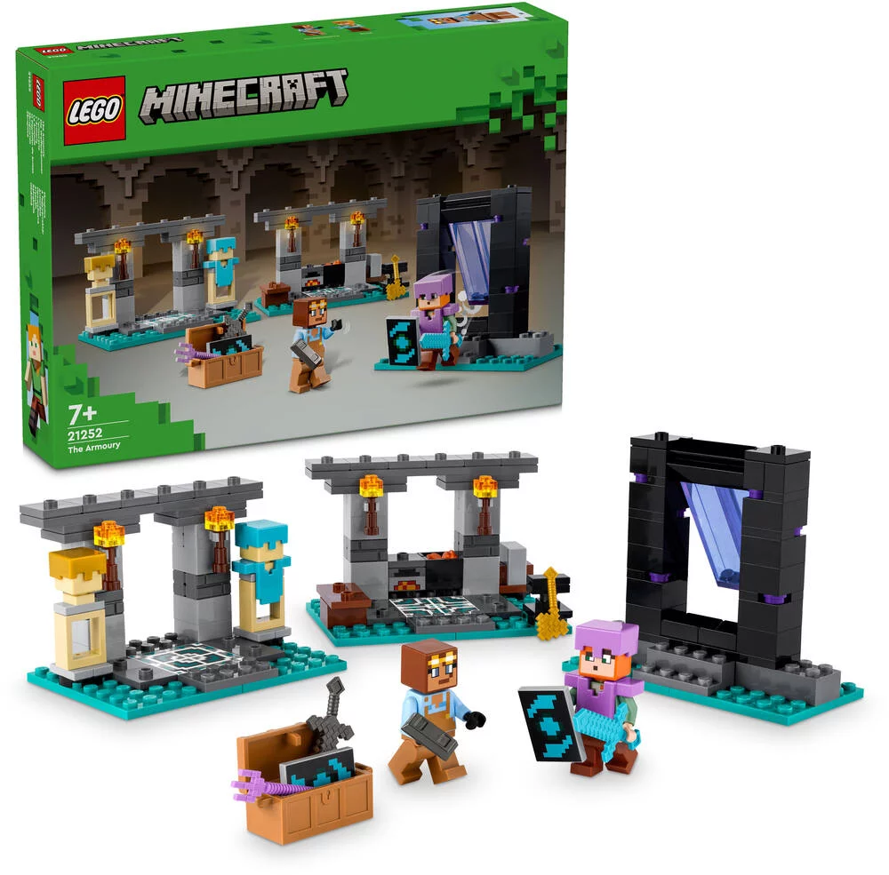 LEGO®MINECRAFT™ 21252 - L'ARMURERIE
