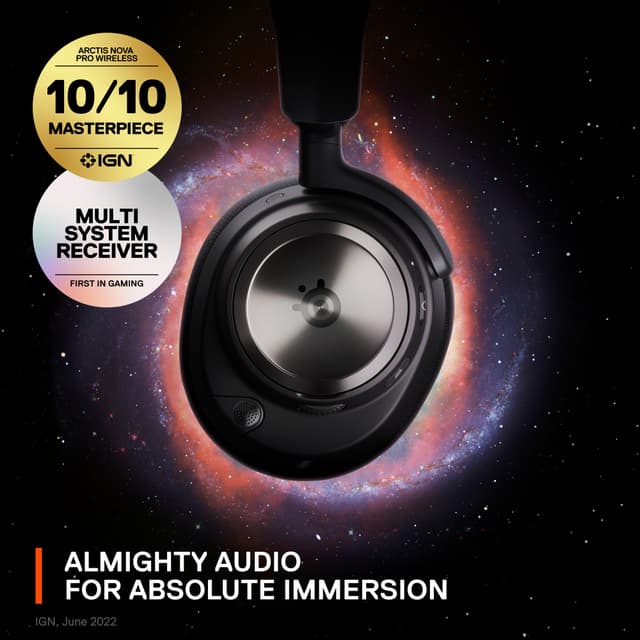SteelSeries Arctis Nova Pro trådløst gaming headset (til PC)
