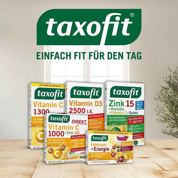 Taxofit Zink + Histidin + Selen Depot Tabletten, 40 St