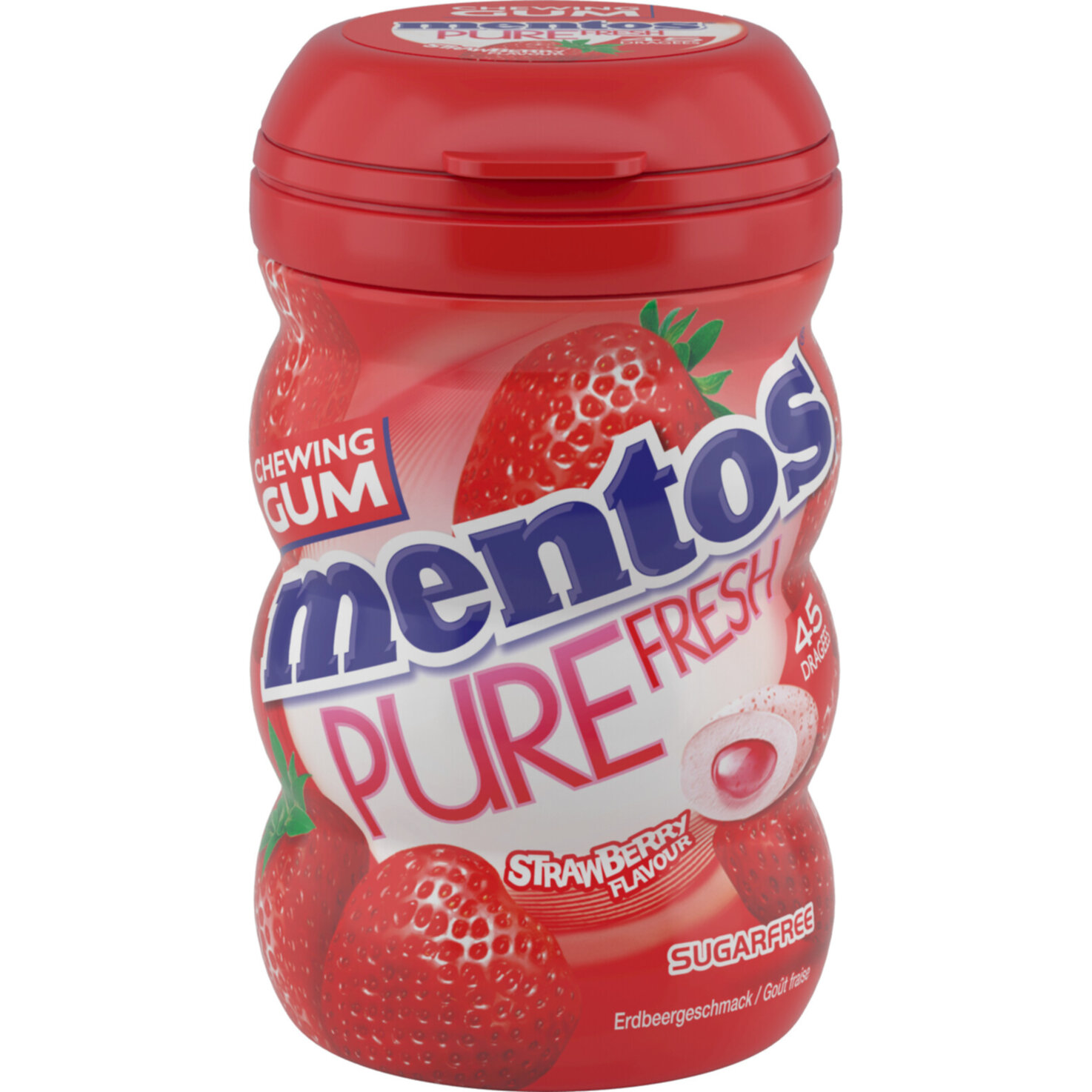 Mentos Pure Fresh Strawberry Bottle