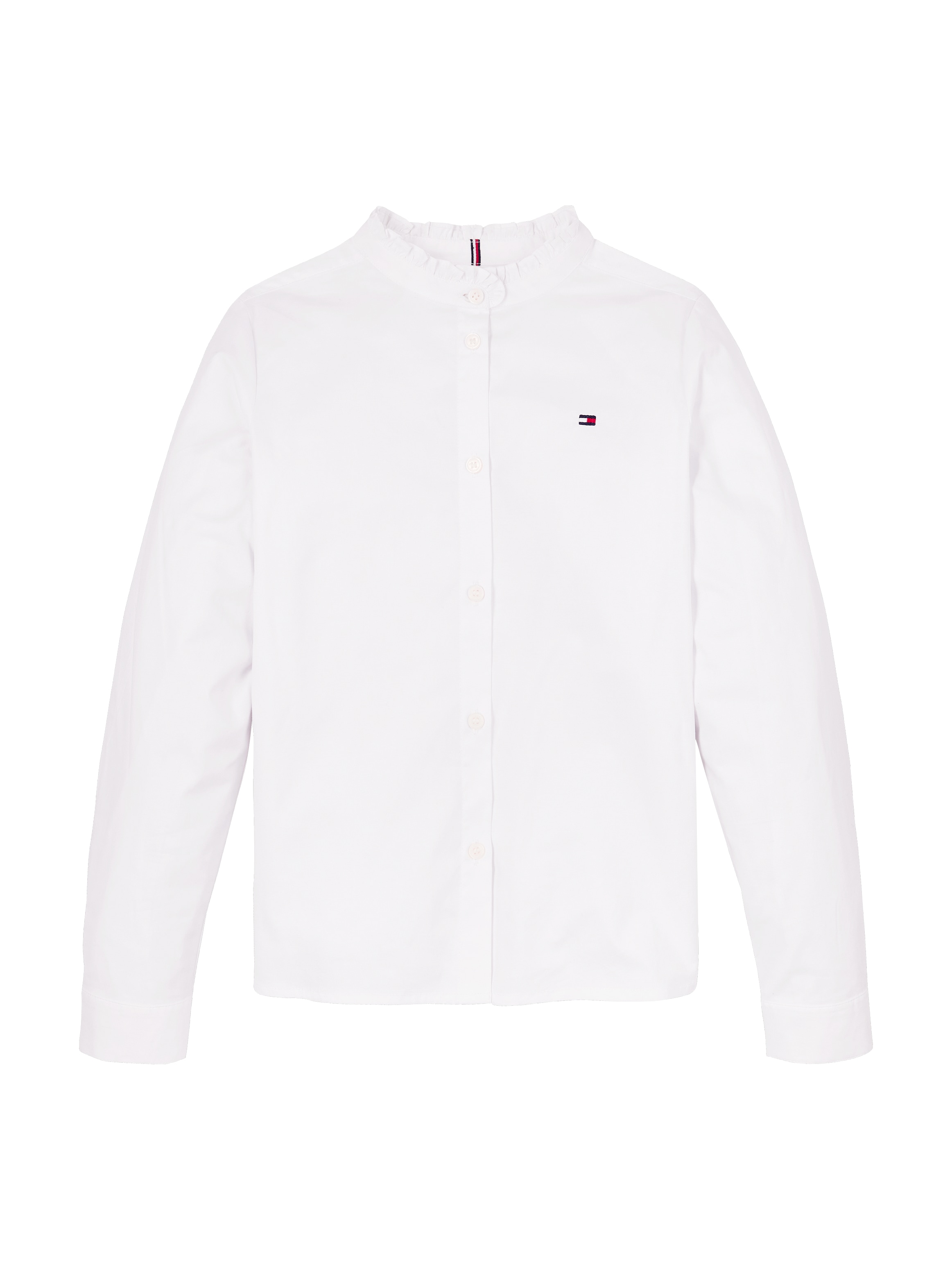 Tommy Hilfiger Langarmbluse »RUFFLE COLLAR BLOUSE LS« Kinder bis 16 Jahre