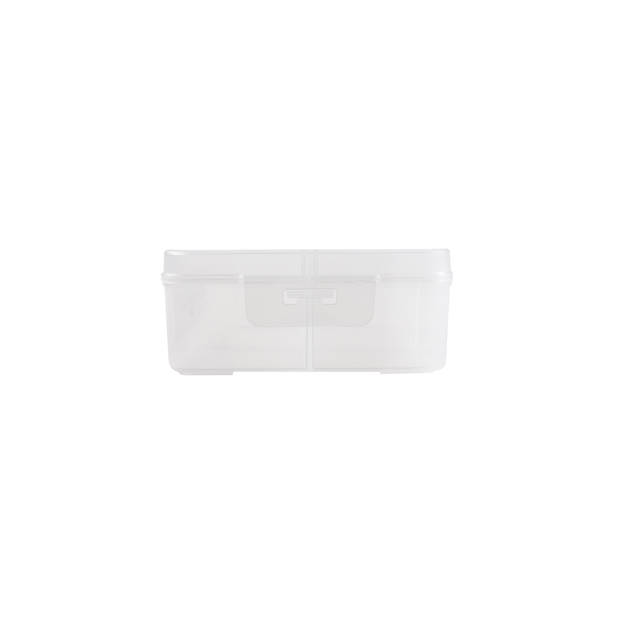 Q-line opbergdoos 4 vaks transparant