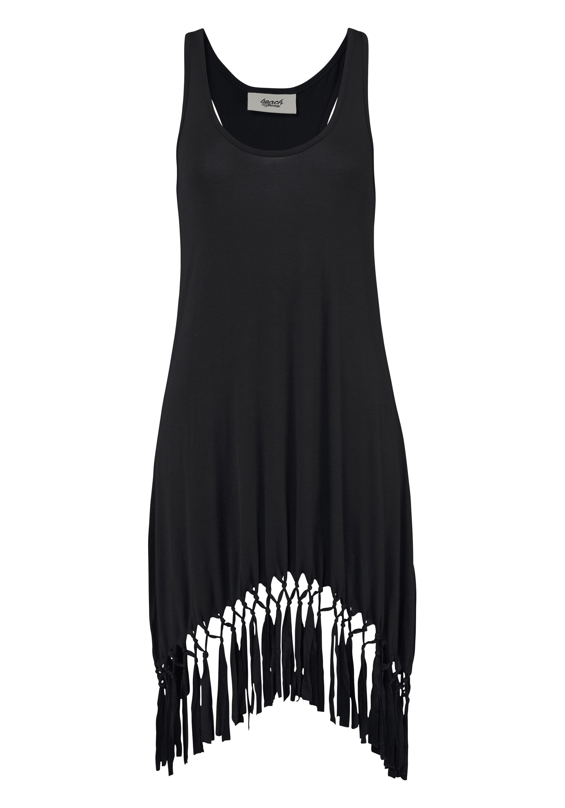 Beachtime Longshirt , mit Fransen, Shirtkleid, Strandkleid