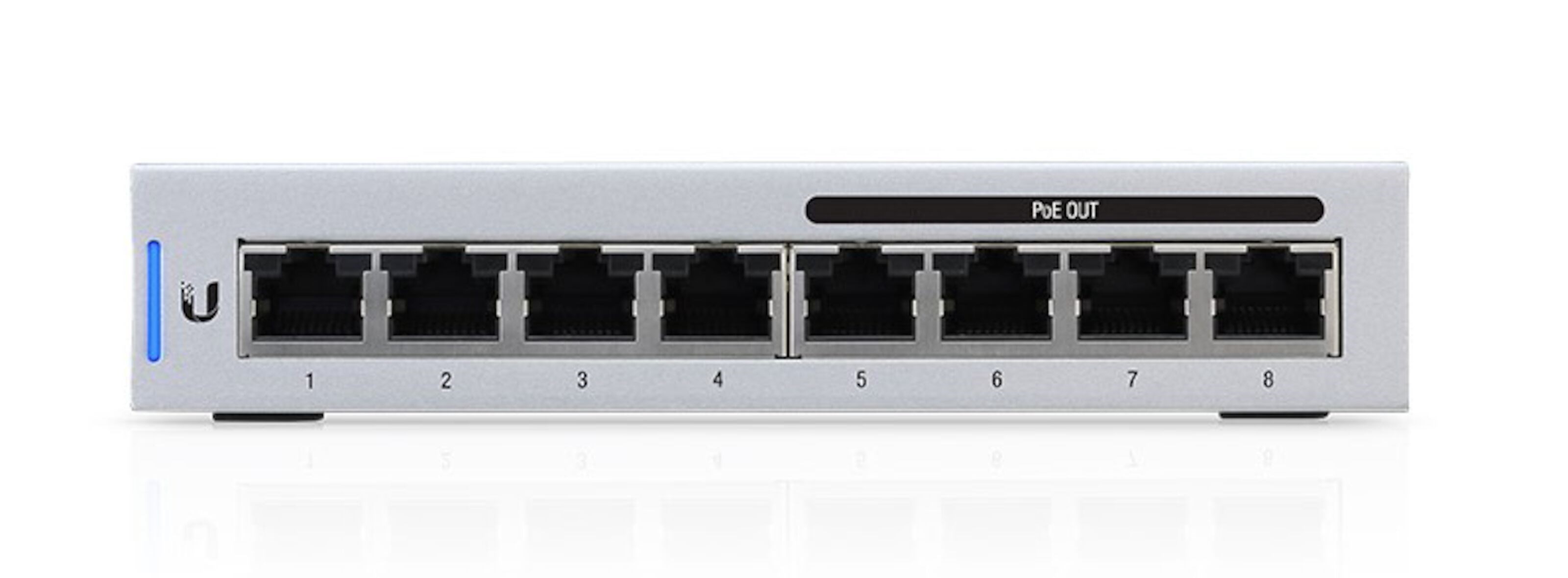 Ubiquiti Unifi US-8-60W POE-gigabitswitch 8 porter