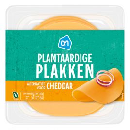 Albert Heijn Plantaardige kaas plakken alternatief voor cheddar