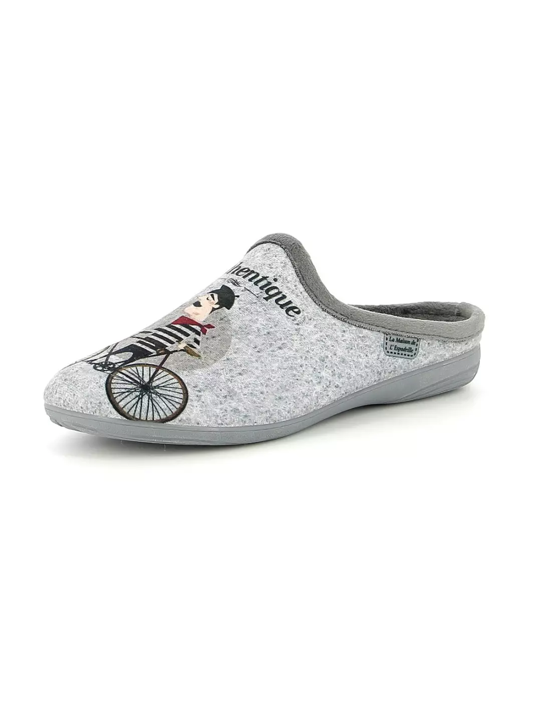 LA MAISON DE L ESPADRILLE 6746 - Pantoufles & chaussons Gris