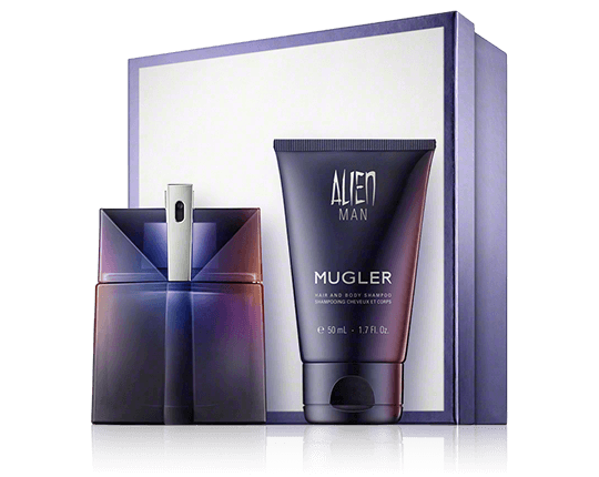 Thierry Mugler Alien Man Set mit Hair and Body Shampoo 50ml-50ml