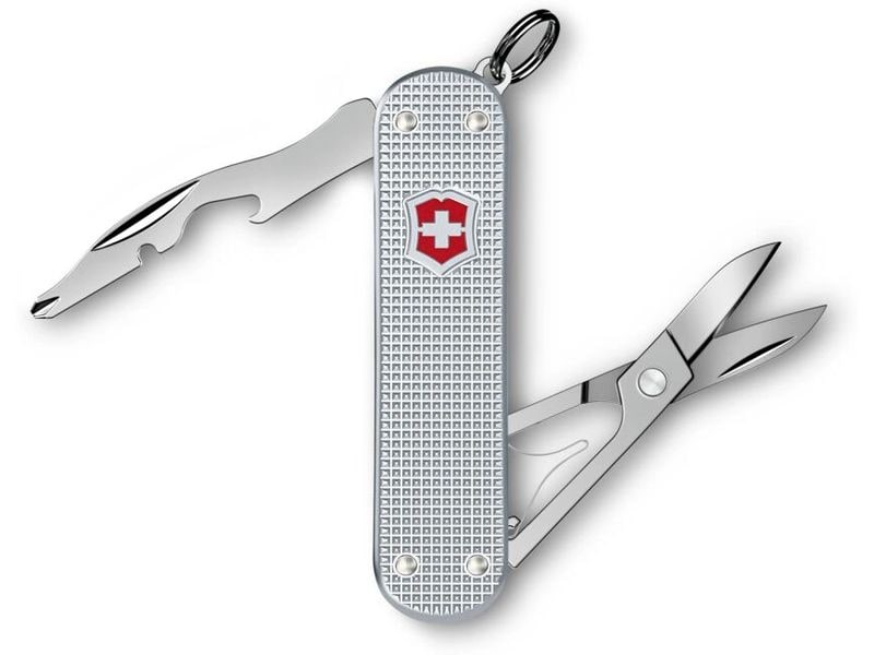 Victorinox Taschenmesser Companion S Alox LTD, 58 mm, Silbe Schweizer Sackmesser