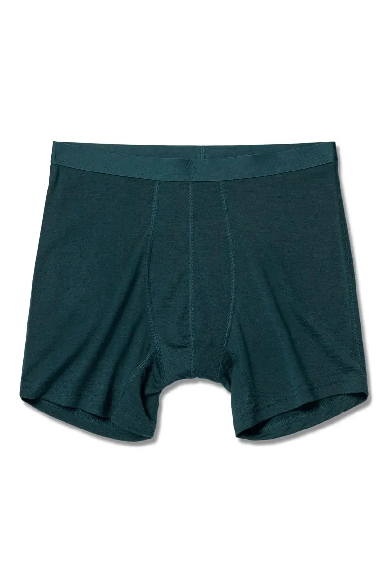 Panos Emporio PE WOOL BOXER Deep Teal