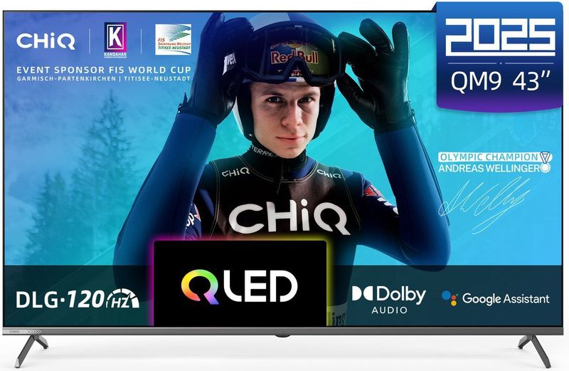 QLED-TV - 43 Inch - 4K UHD - HDR10 - Dolby Audio