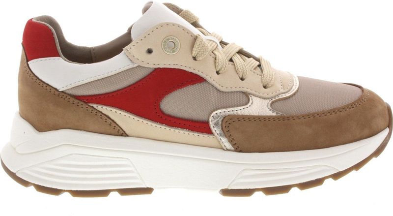 Xsensible - Ponte Vecchio - Dames Sneaker - Bruin Combi - Leer