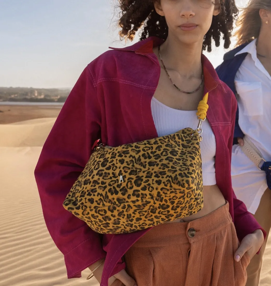 Pochette Mallow Bubble Jungle Craie