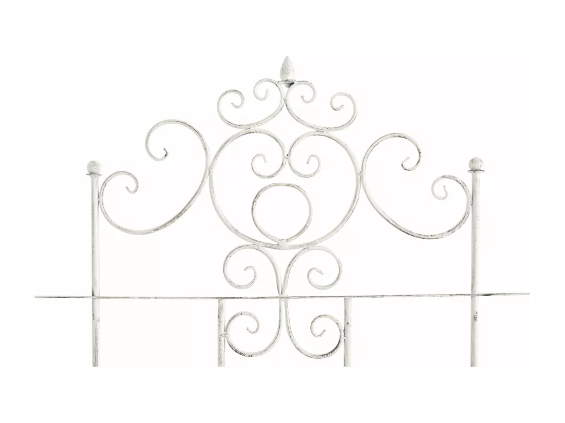Treillis support pour plantes métal blanche 85.5 x 2 x 170 cm 10_0003894