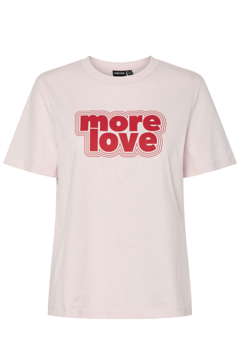 Pieces roze dames t-shirt