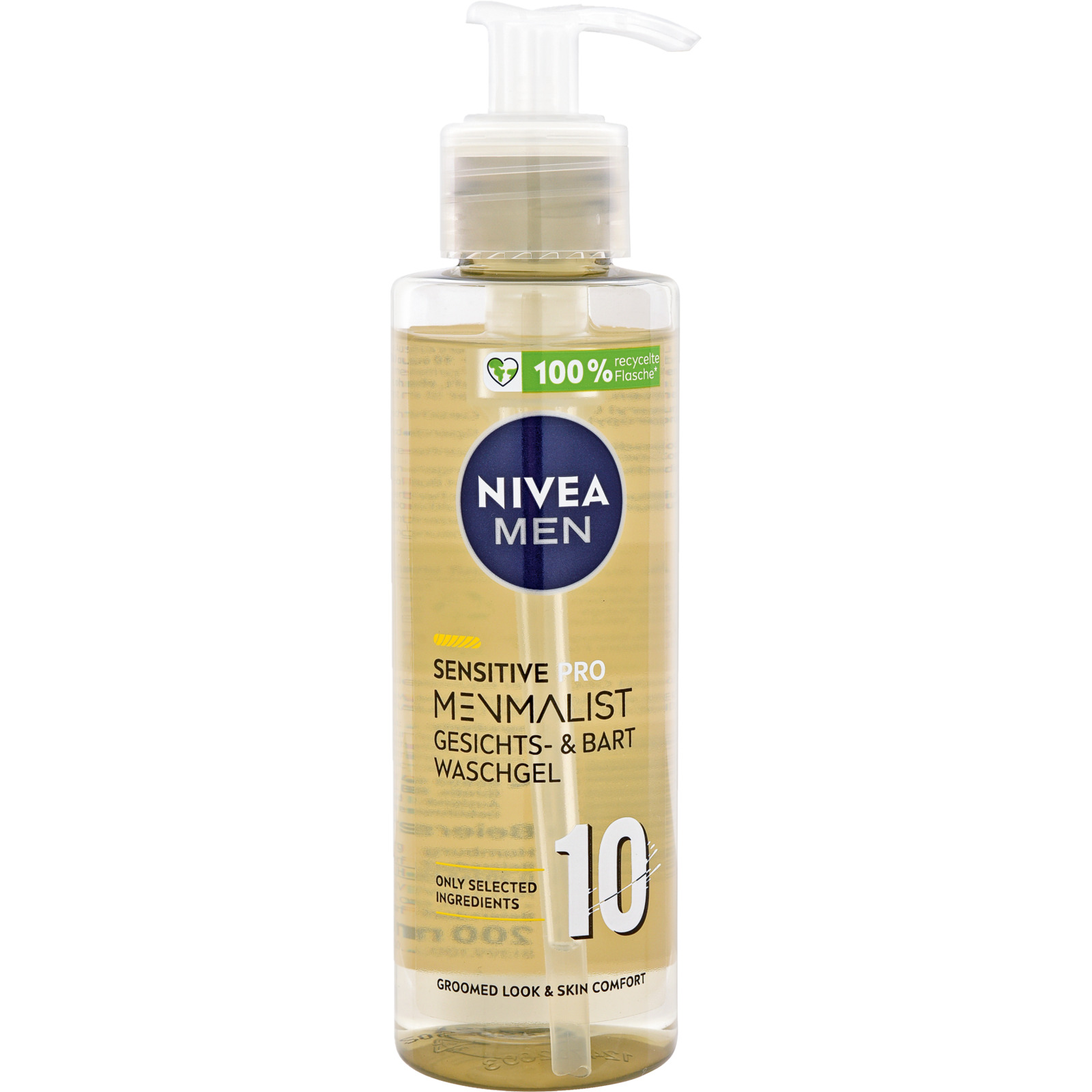 Nivea Men 2 in 1 Waschgel Gesicht & Bart 200 ml