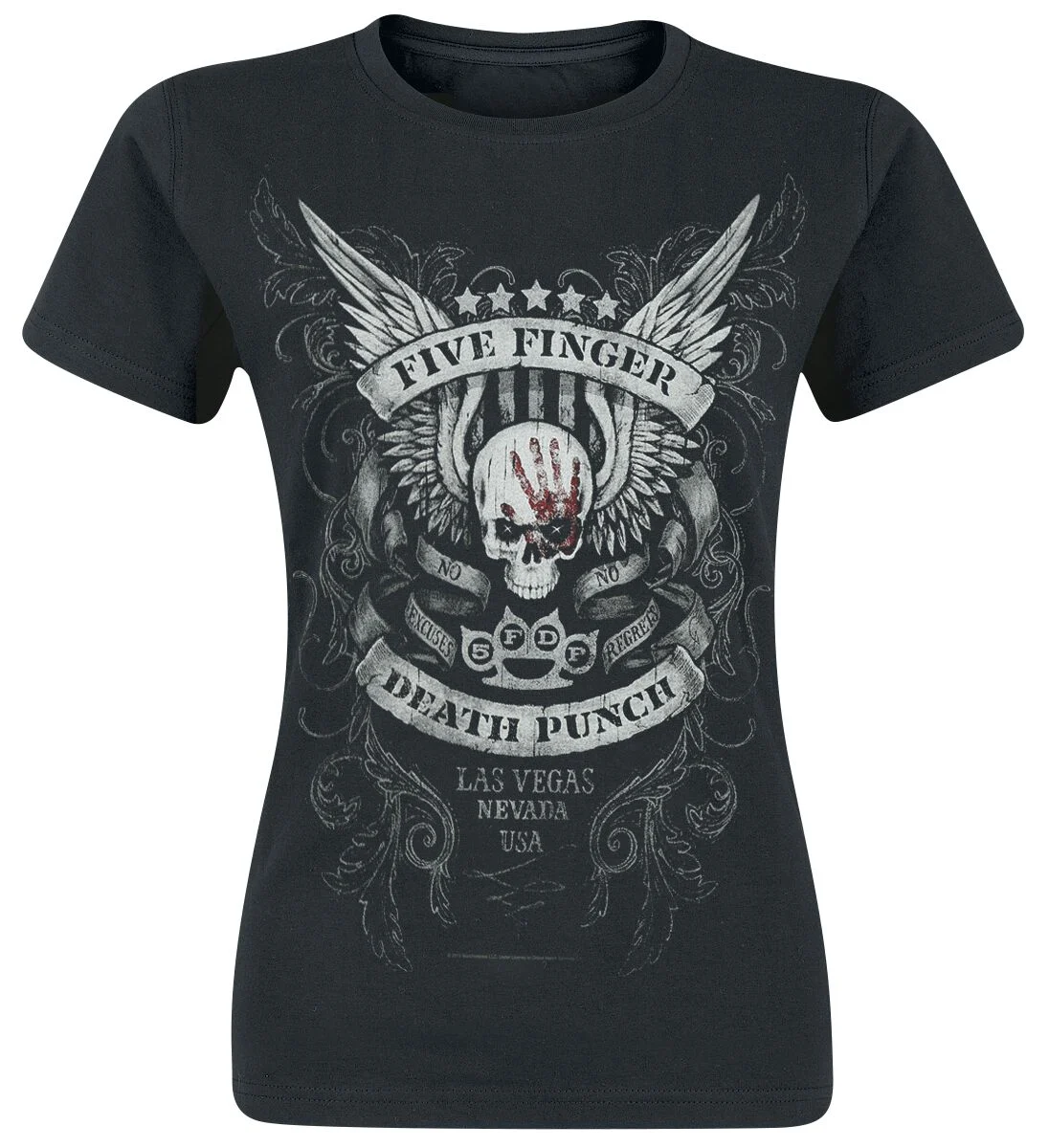 No Regrets | Five Finger Death Punch T-Shirt Manches courtes