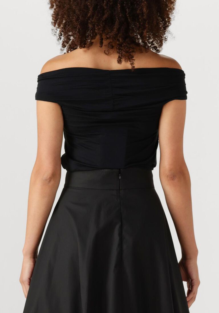 zwarte dorothee schumacher top chic comfort top