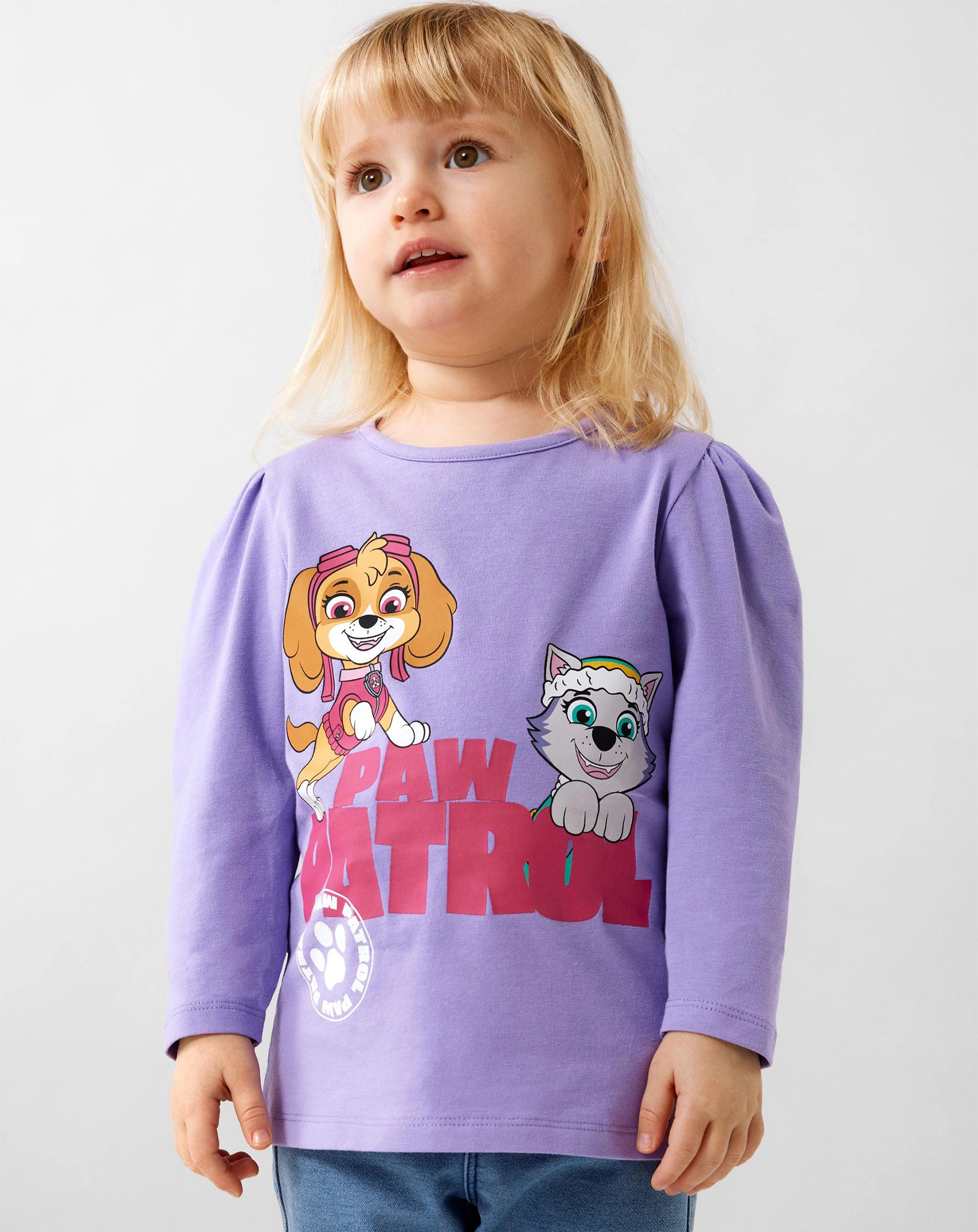 Langarmshirt NMFJUMINA PAWPATROL in sand verbena