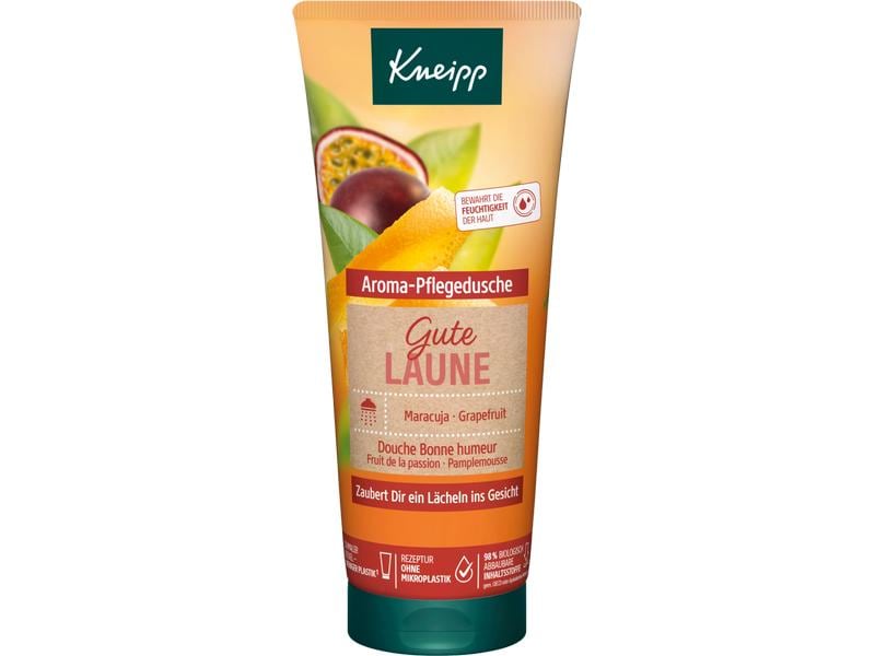 Kneipp Duschgel Aroma Gute Laune 200 ml Natürliche Aroma-Pflegedusche mit exotischem Duft