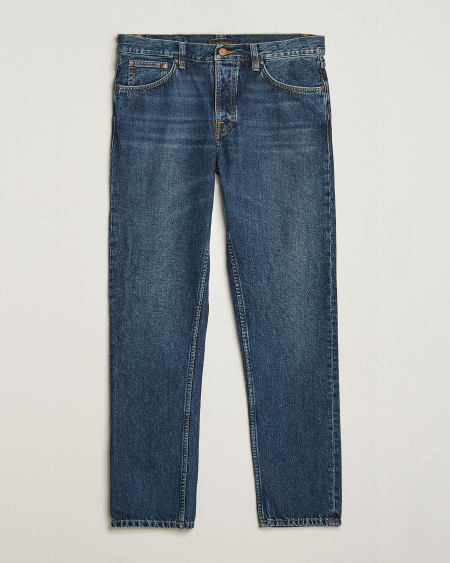 Nudie Jeans Steady Eddie II Jeans Blue Soil