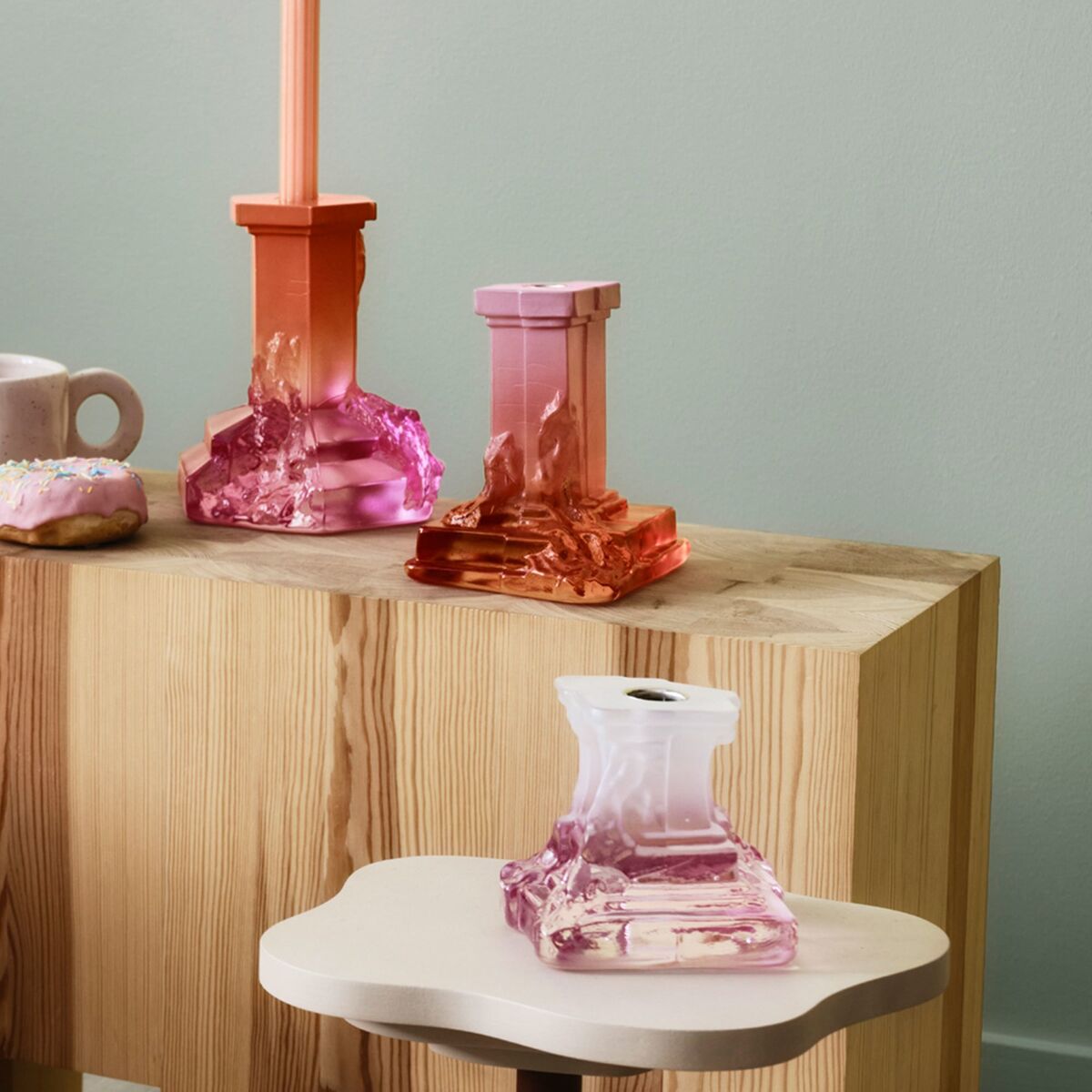 Rocky Baroque lysestake 95 mm, spicy rose