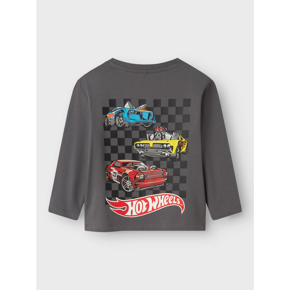 Køb Name It Lava Smoke Drum Hot Wheels Regular Blouse