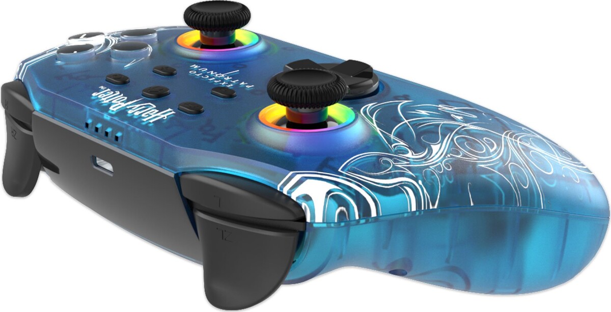 Trade Invaders Harry Potter Expecto Patronum Blue Gamepad Nintendo Switc