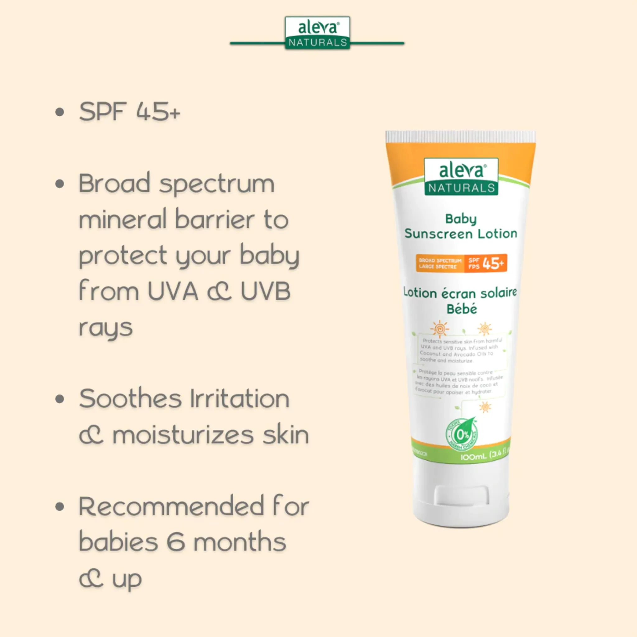 Aleva Naturals Coffret Cadeau Crème Solaire